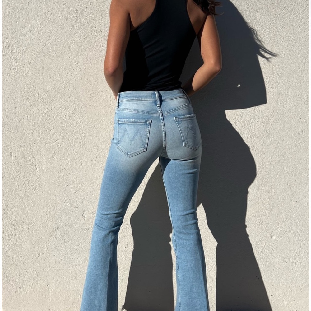 NWT MOTHER the hustler ankle fray Not SO Chill Pill size 28